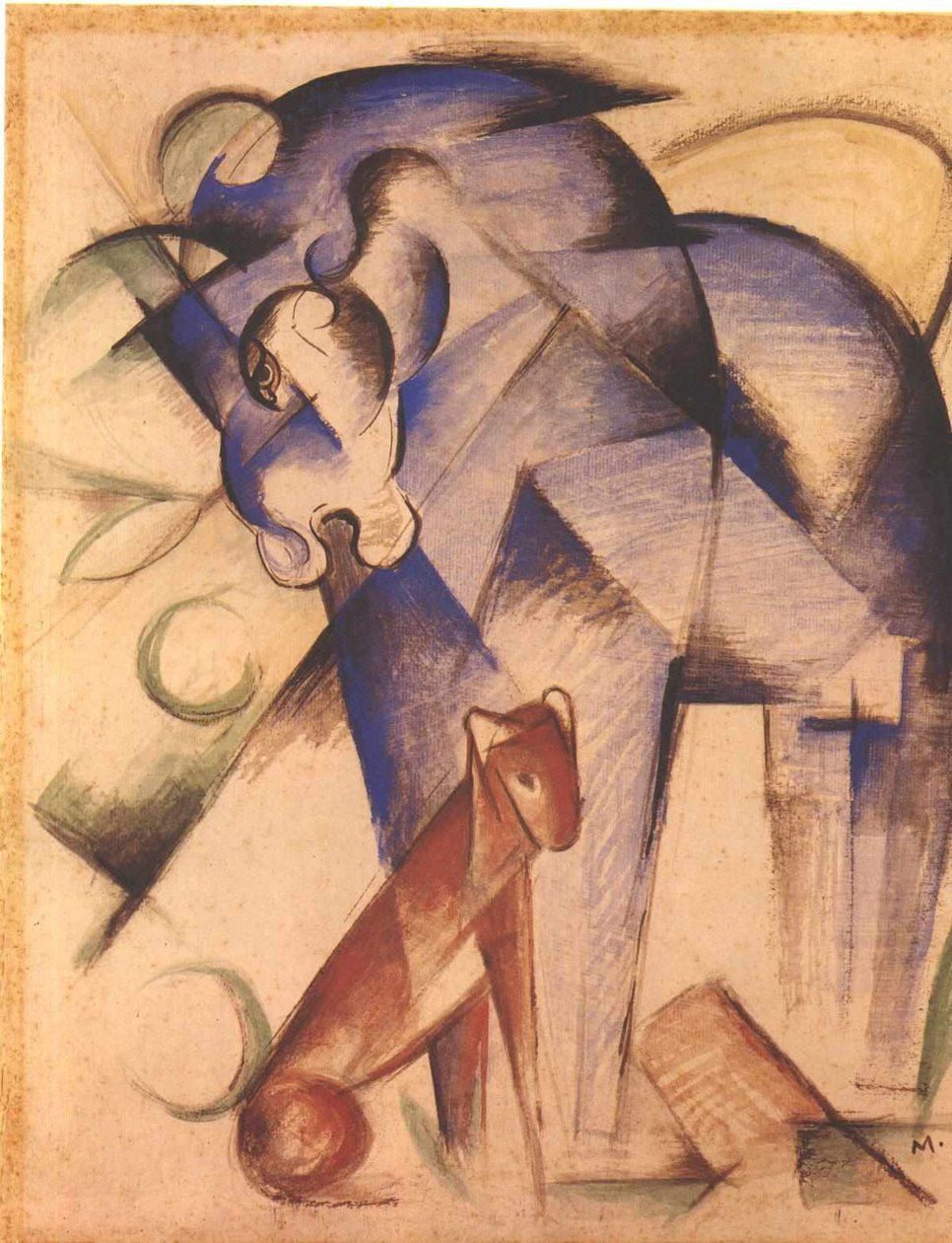 Fabeltiere av Franz Marc