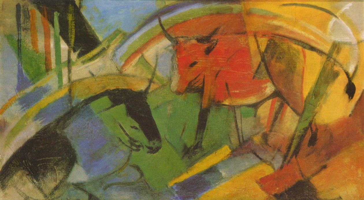 Rinder av Franz Marc