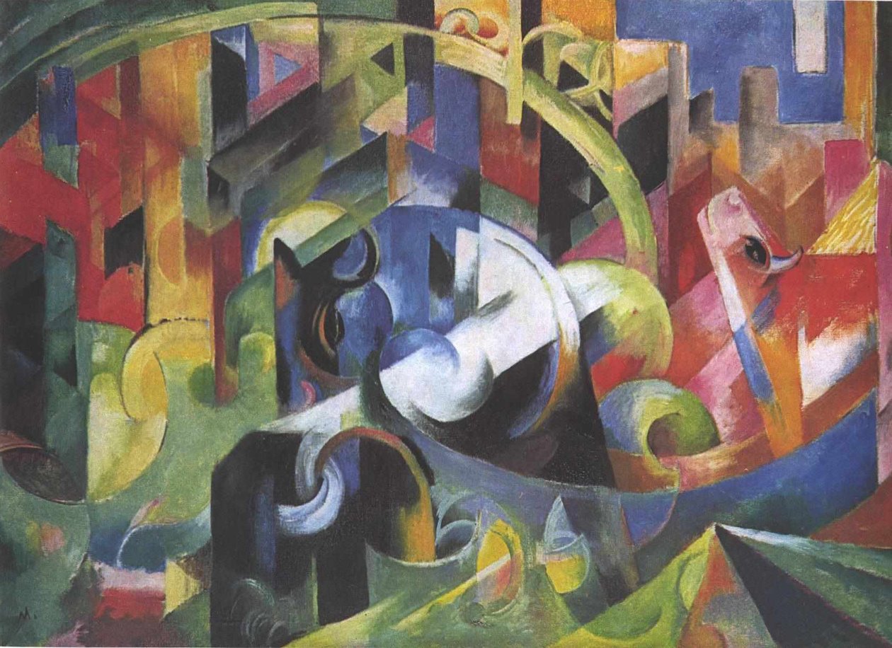Rinder av Franz Marc