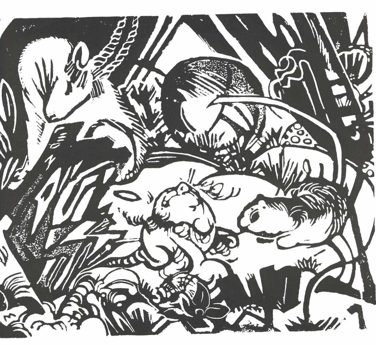 Djursagan av Franz Marc