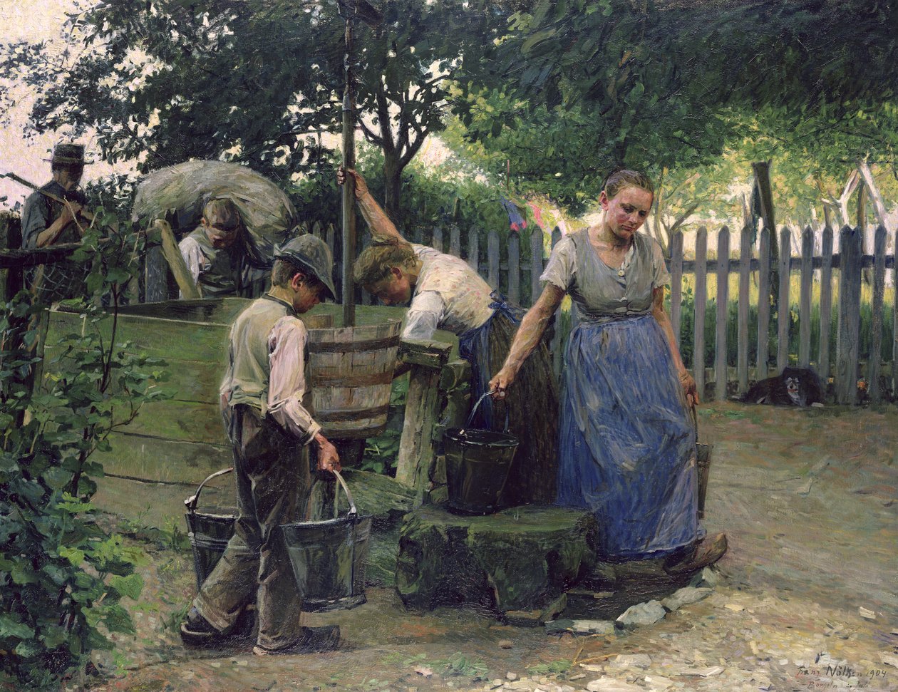Vid brunnen av Franz Nolken