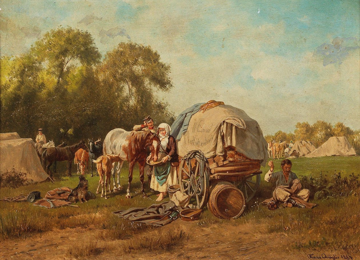 Resting av Franz Quaglio