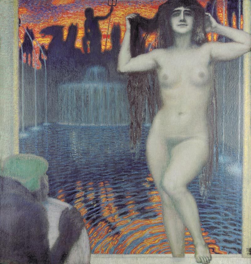  Batsheban  av Franz von Stuck