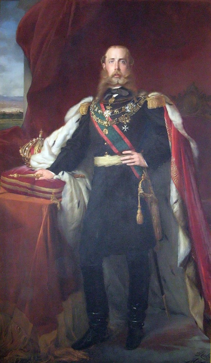 Emperor Don Maximiliano I of Mexico av Franz Xaver Winterhalter