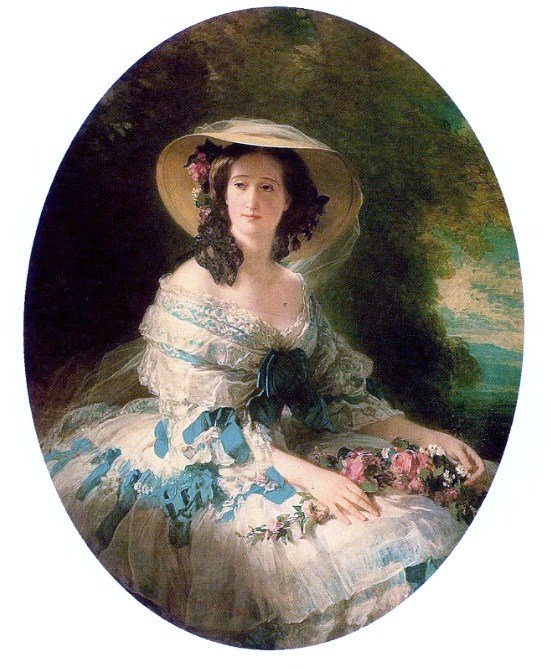 Eugénie av Montijo av Franz Xaver Winterhalter