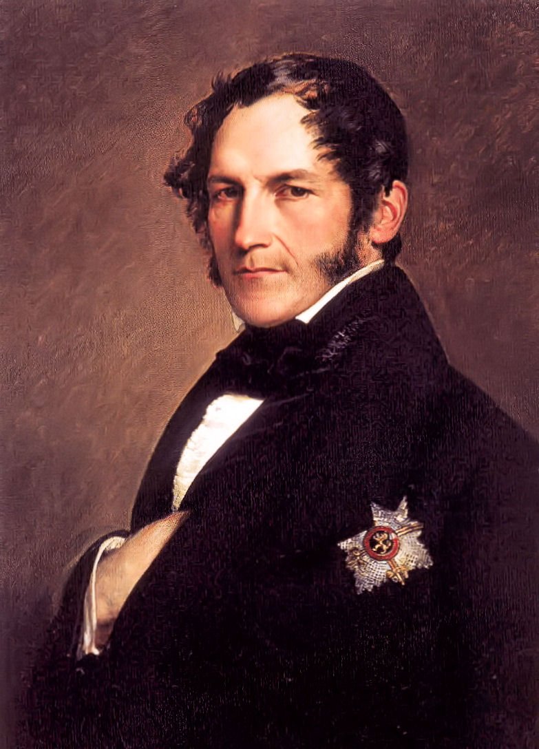 Leopold I  av Franz Xaver Winterhalter