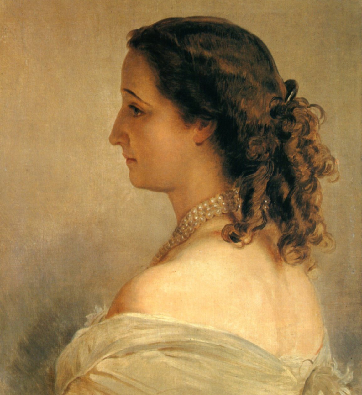 Limpératrice Eugénie av Franz Xaver Winterhalter