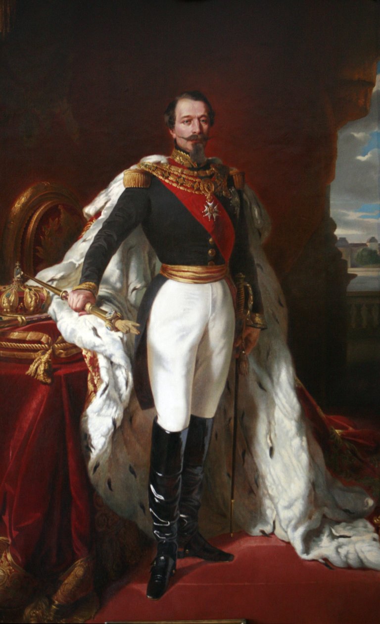 Porträtt av kejsare Napoleon III av Franz Xaver Winterhalter