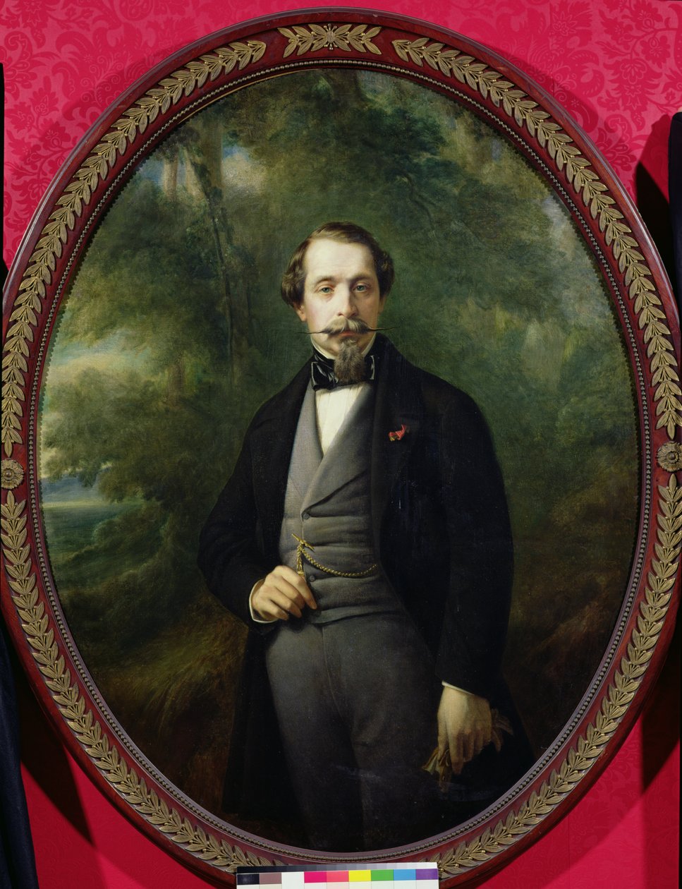 Porträtt av Napoleon III (1808-73) c.1857 av Franz Xaver Winterhalter