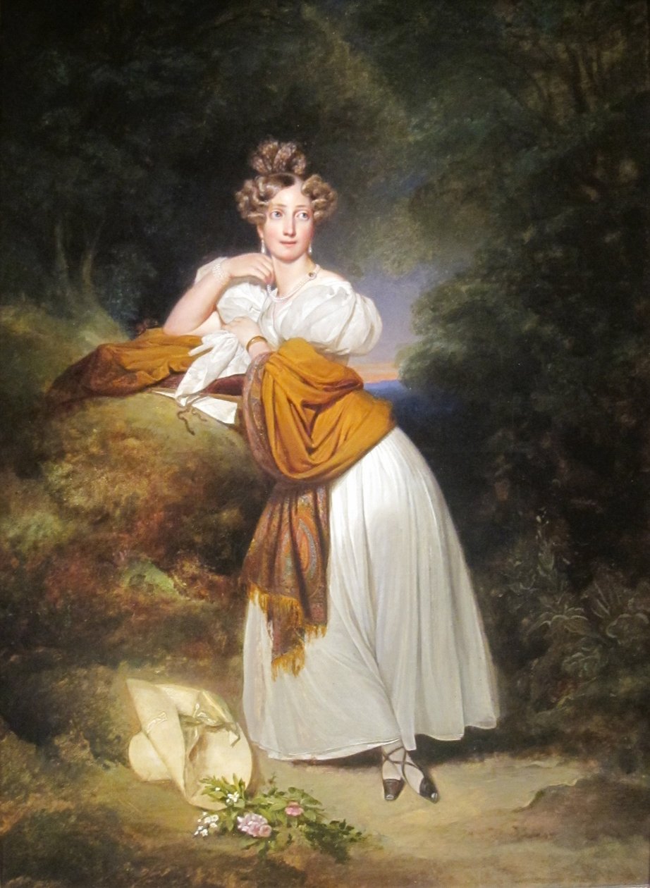 Portrait of Princess Sophie of Sweden av Franz Xaver Winterhalter