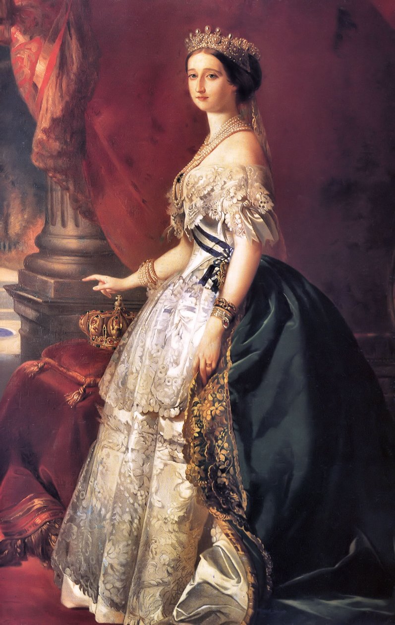Portrait of the Empress Eugénie av Franz Xaver Winterhalter
