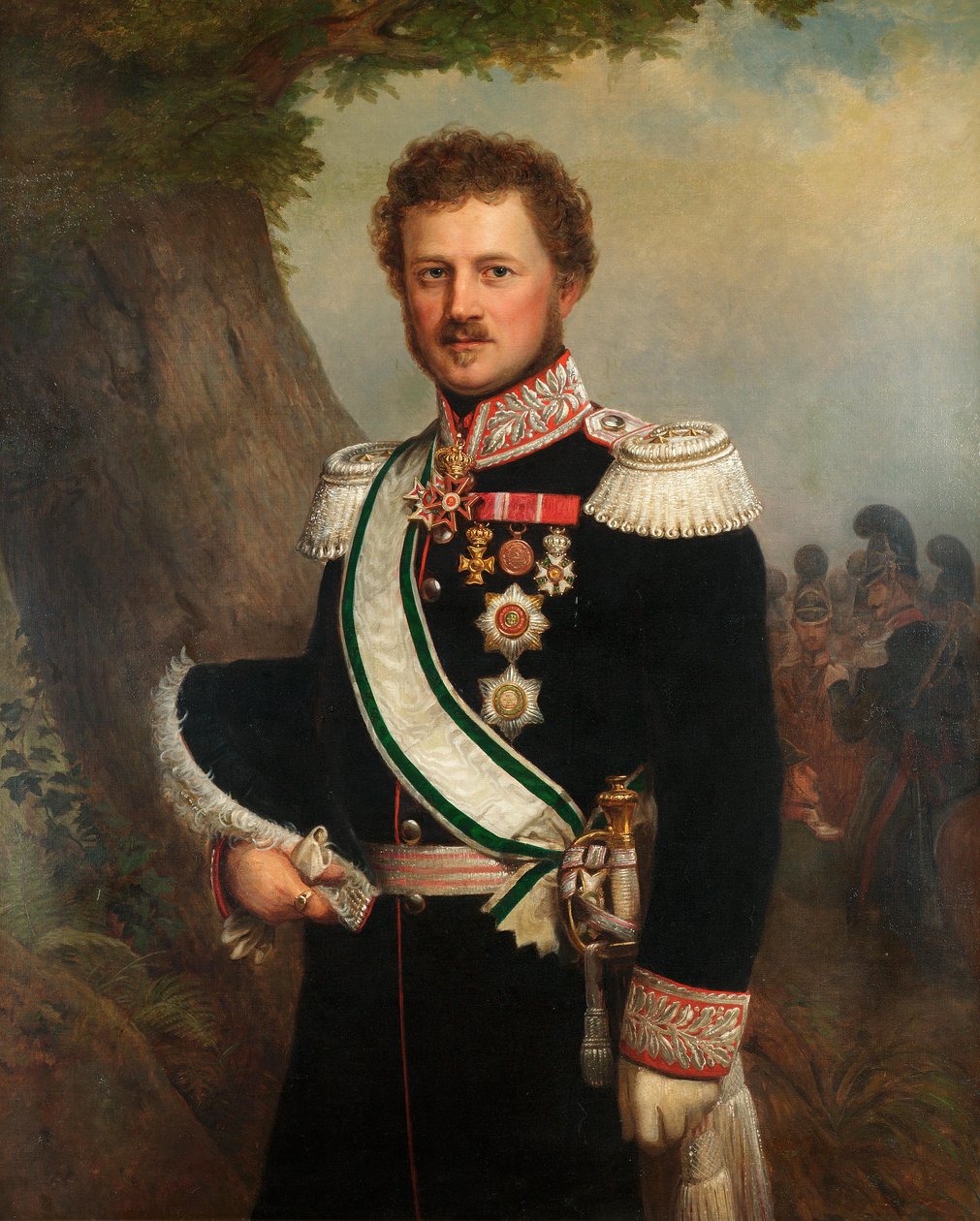 Prinz Emil von Hessen und bei Rhein av Franz Xaver Winterhalter