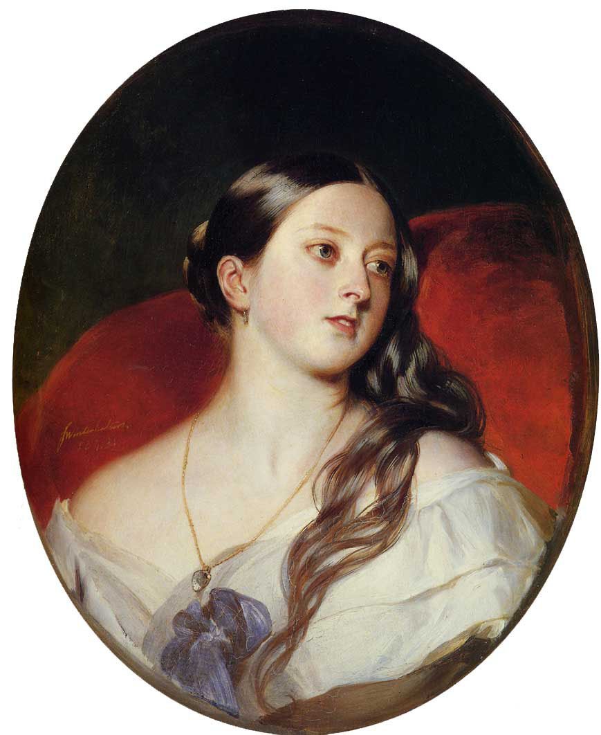 Queen Victoria av Franz Xaver Winterhalter