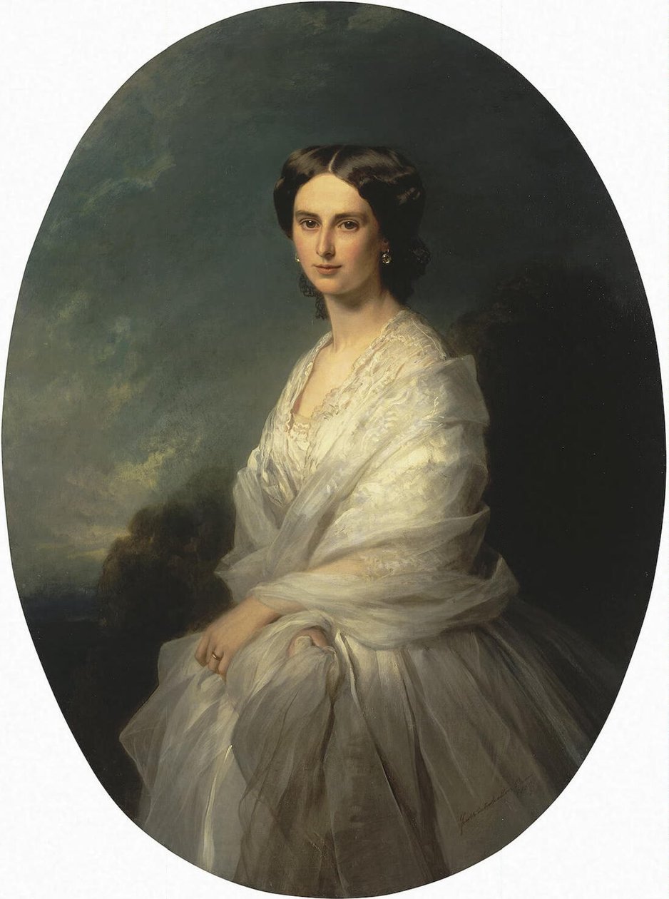 Sophia Bobrinskaya av Franz Xaver Winterhalter