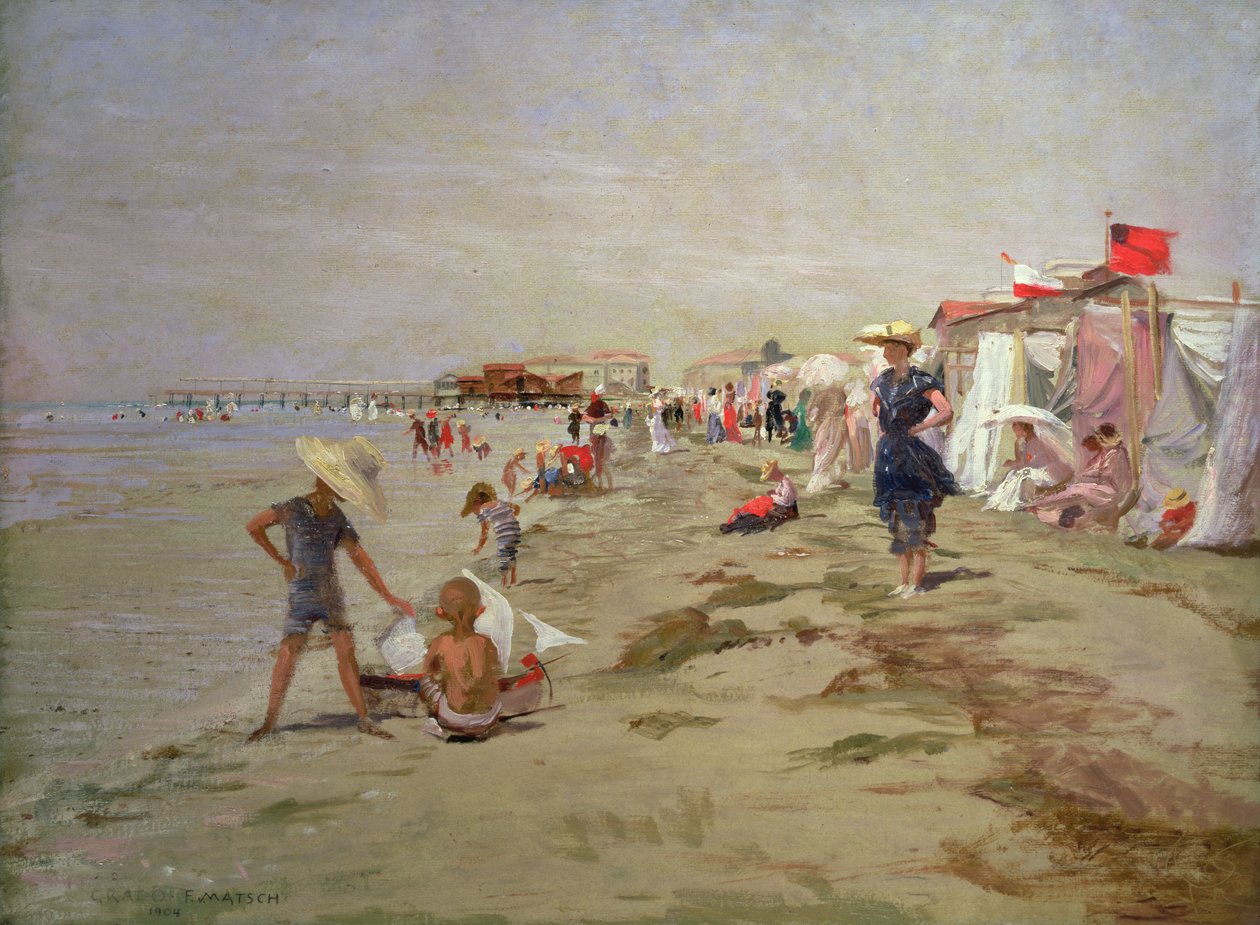 Examen, 1904 av Franz von Matsch