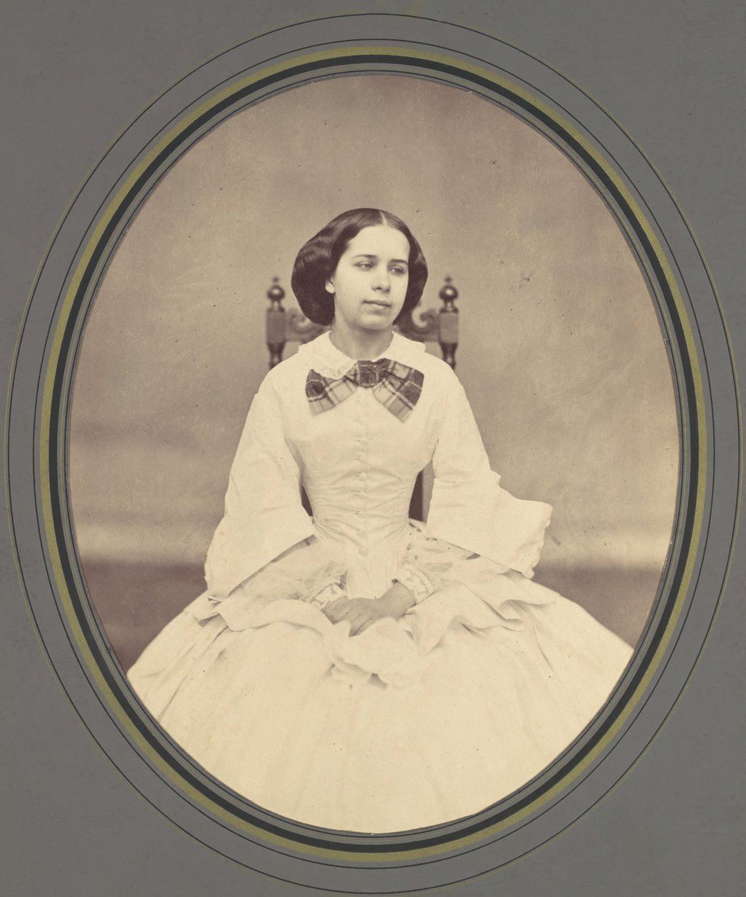 Betty Held, vereh. Solön-Engelsberg, 1850-60-tal. av Franz Antoine