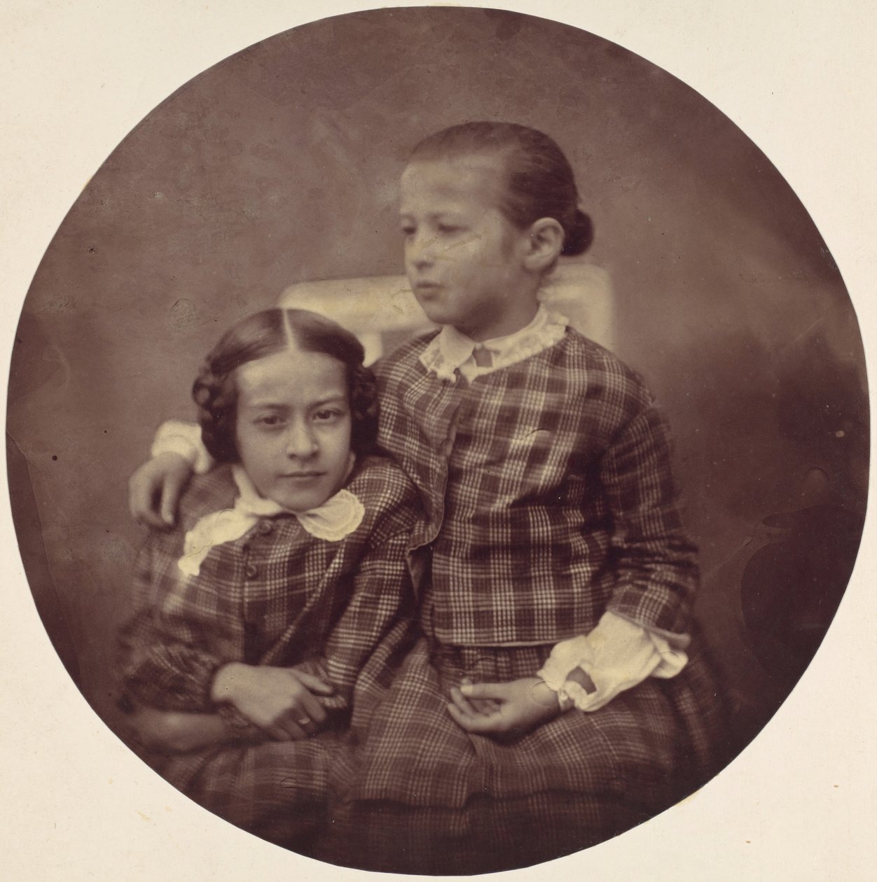 Hermine och Marie Antoine, 1850-60-talen. av Franz Antoine