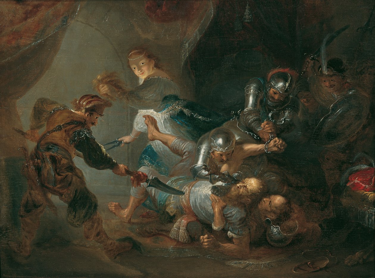 Simsons förblindande av Franz Anton Maulbertsch