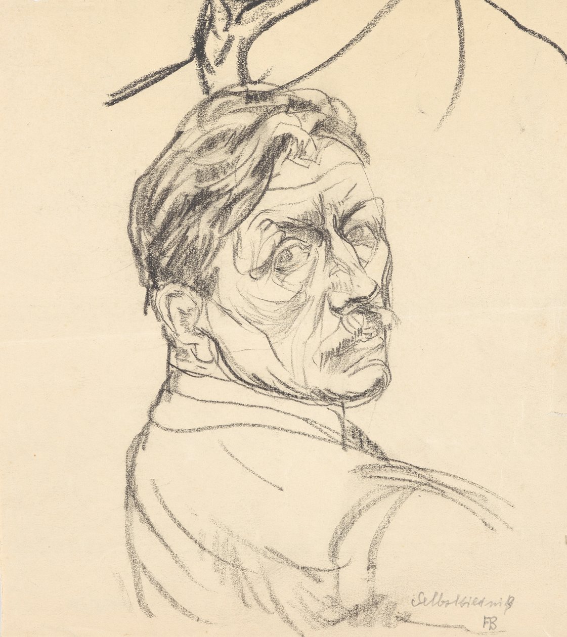 självporträtt av Franz Barwig d. Ä.