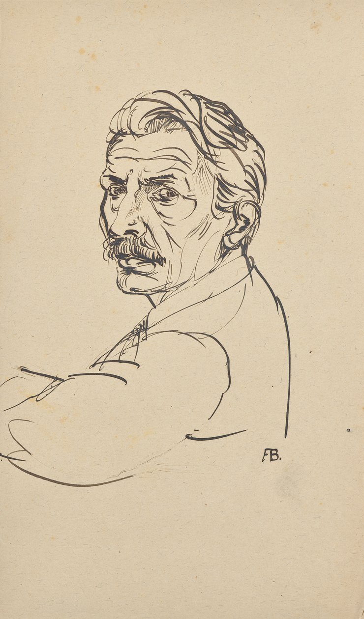 självporträtt av Franz Barwig d. Ä.