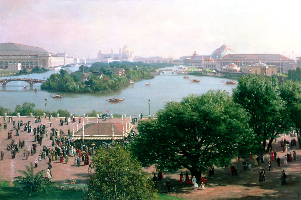 Världens Columbian Exposition, Chicago av Franz Biberstein