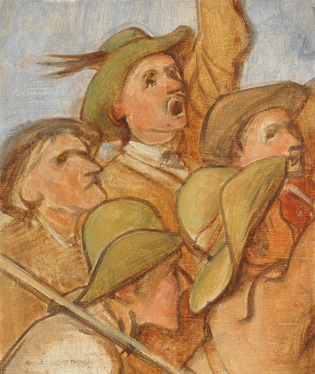 Farmers (tyrolska frihetskämpar) av Franz Defregger
