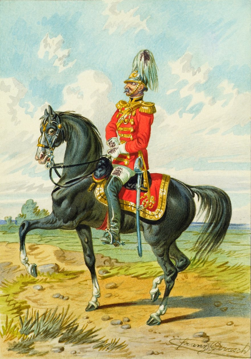 soldat till häst av Franz Gerasch