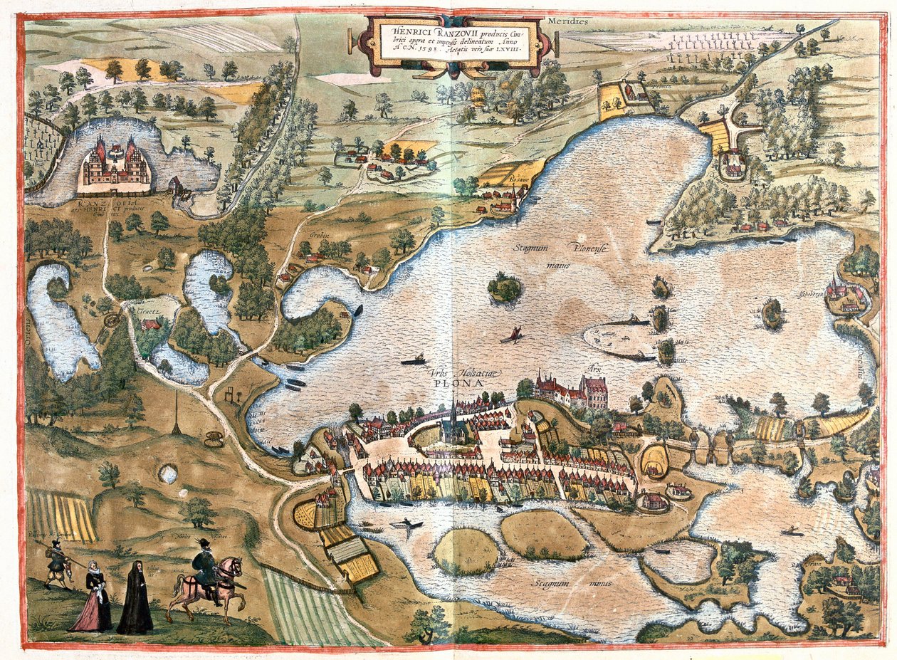 Plon, Tyskland av Franz Hogenberg