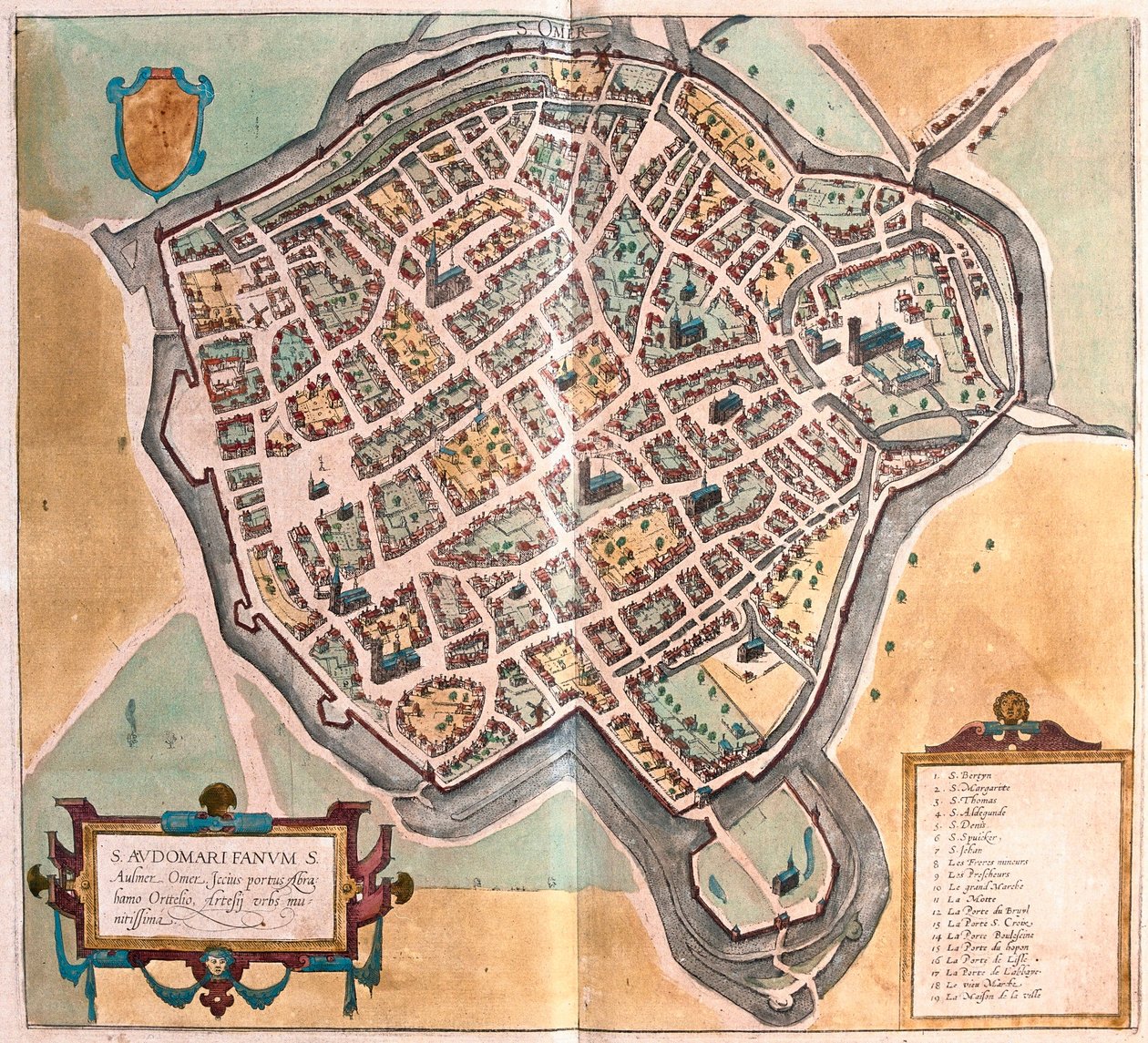 St. Omer, Frankrike av Franz Hogenberg