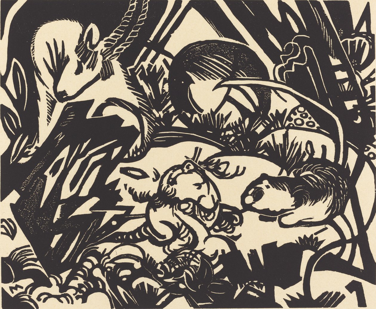 Animal Legend (Tier Legend) av Franz Marc