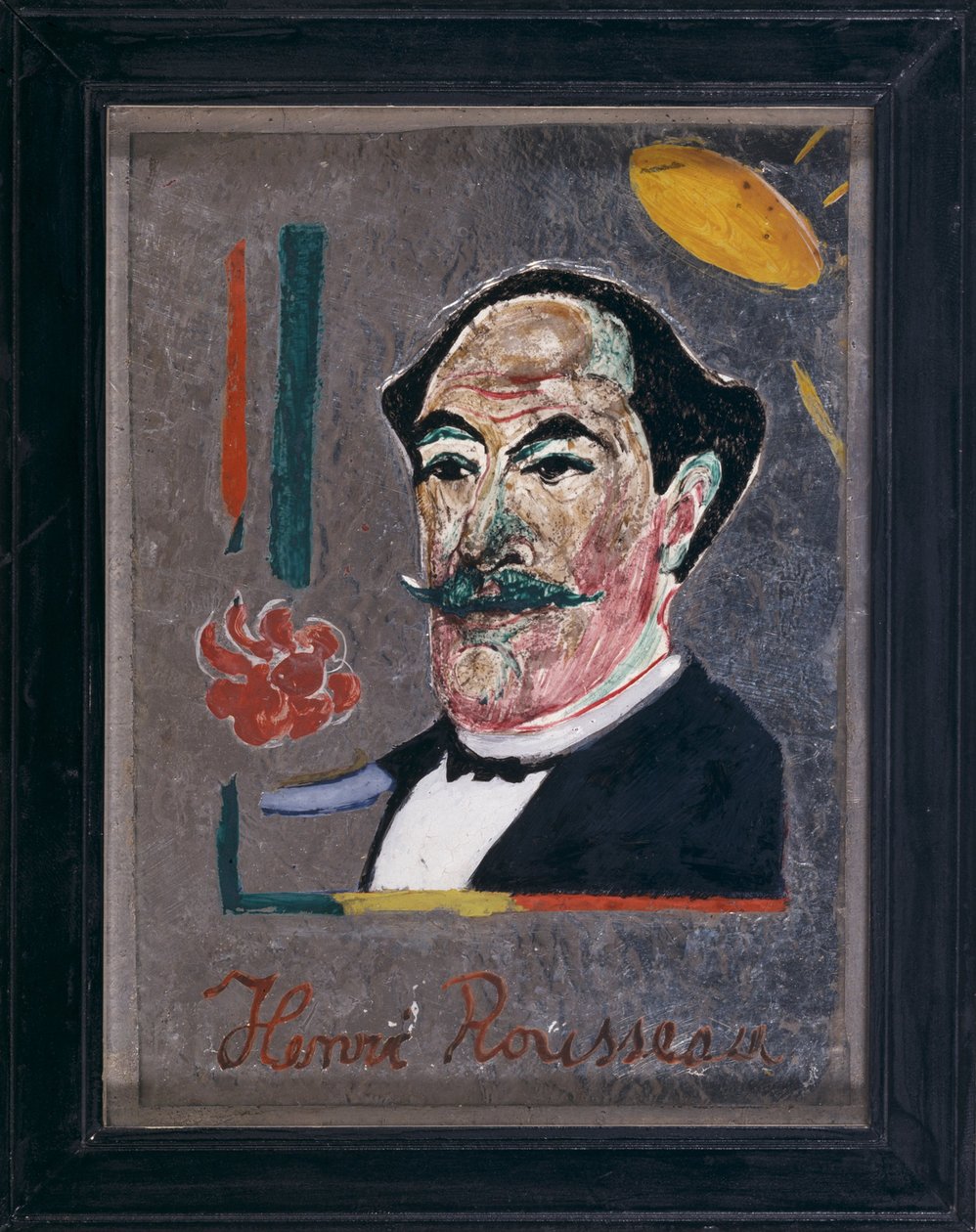 Porträtt av Henri Rousseau av Franz Marc