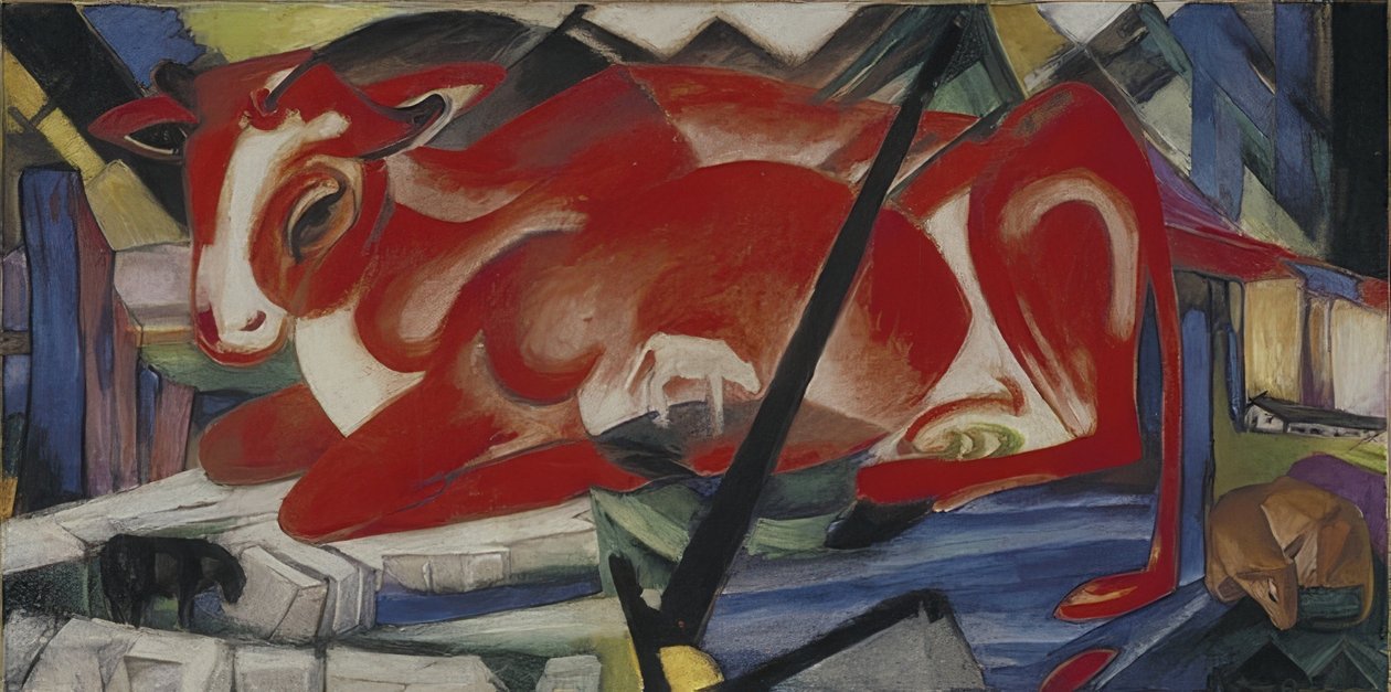 Världskon. 1913 av Franz Marc