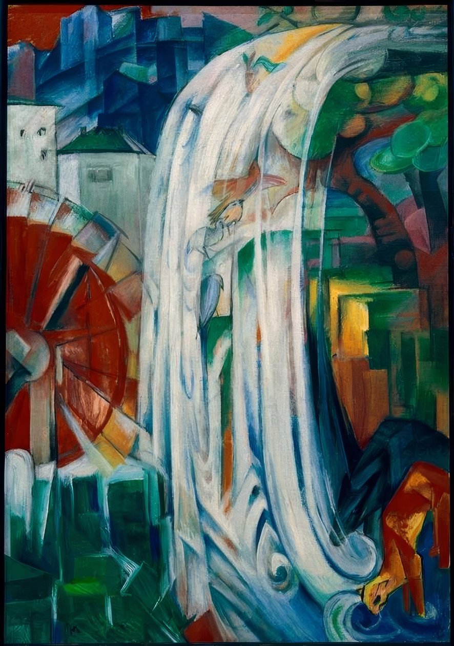 Den förtrollade kvarnen av Franz Marc