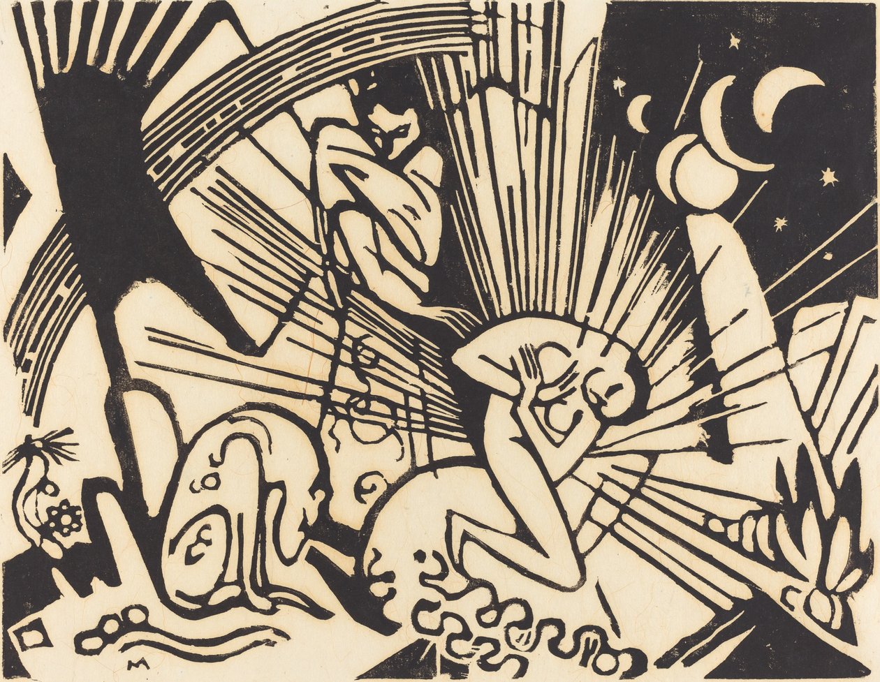 Försoning (Versoehnung) av Franz Marc