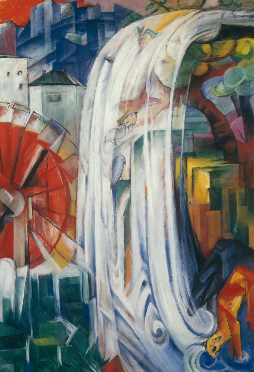 Den förhäxade kvarnen av Franz Marc