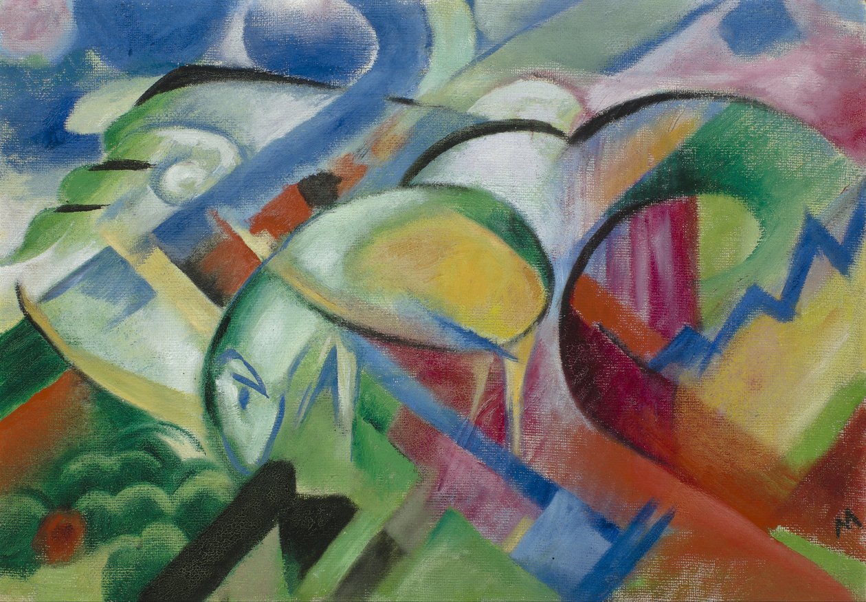 Fåren av Franz Marc