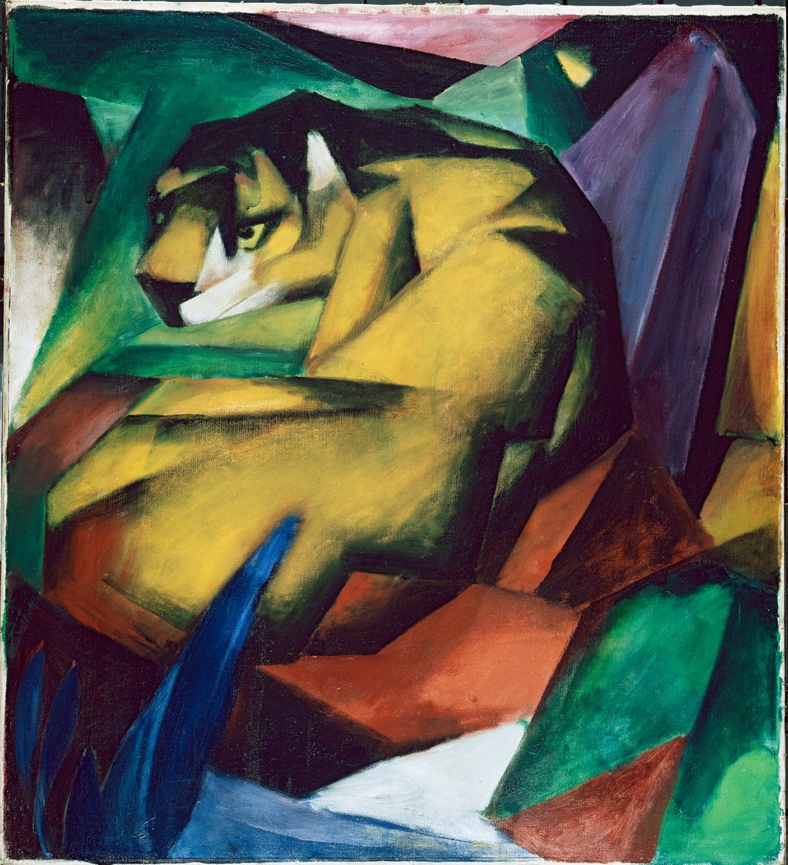Tigern, 1912 av Franz Marc