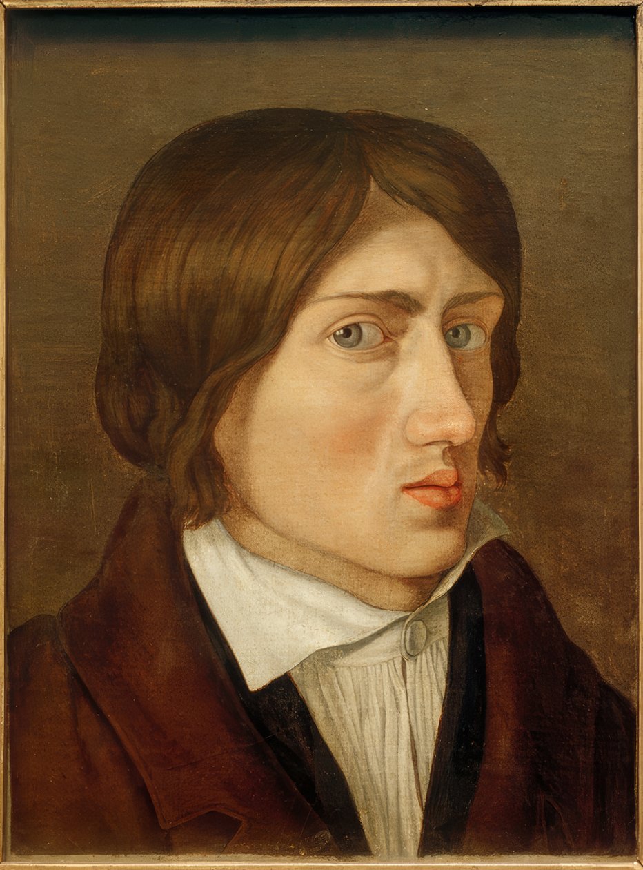 Franz Pforr, självporträtt 1810/12 av Franz Pforr