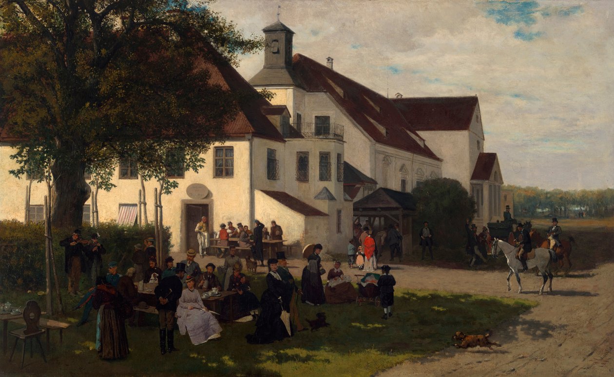 Slottsvärdshuset i Alt-Schleißheim av Franz Quaglio