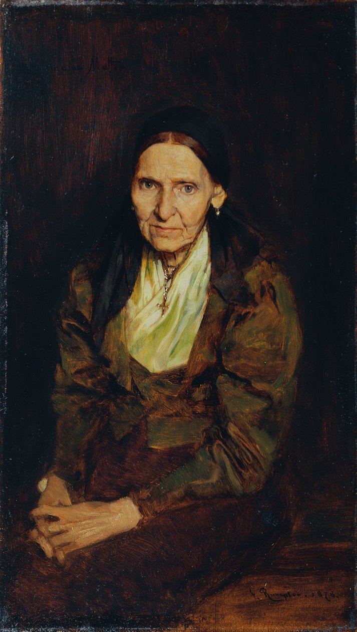 Konstnärens mamma av Franz Rumpler