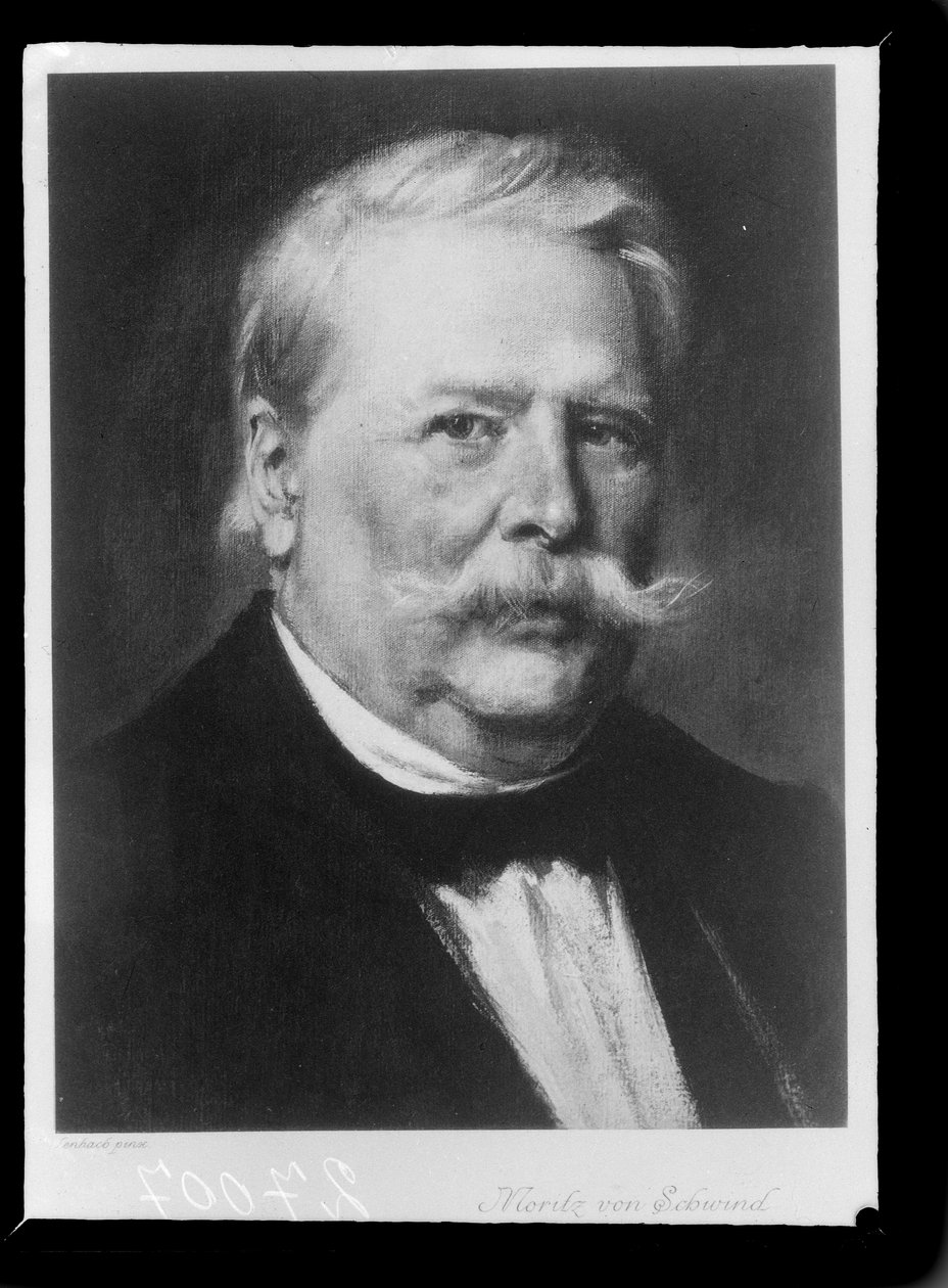 Moritz von Schwind av Franz Seraph von (after) Lenbach