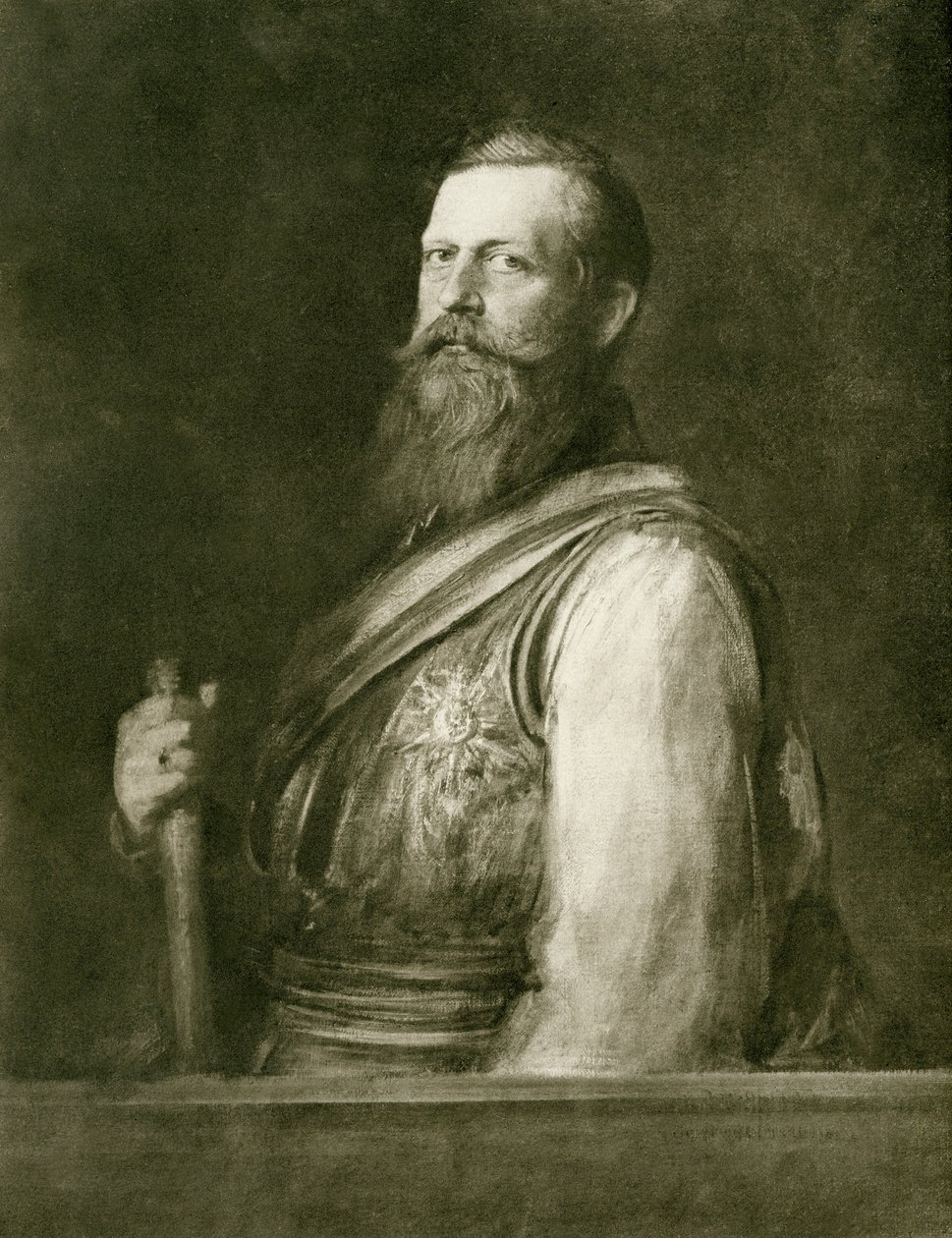 Friedrich III av Franz Seraph von Lenbach