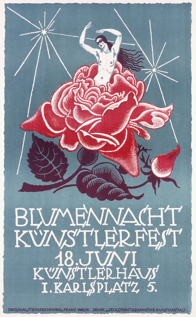 blomsternatt artist festival av Franz Wacik
