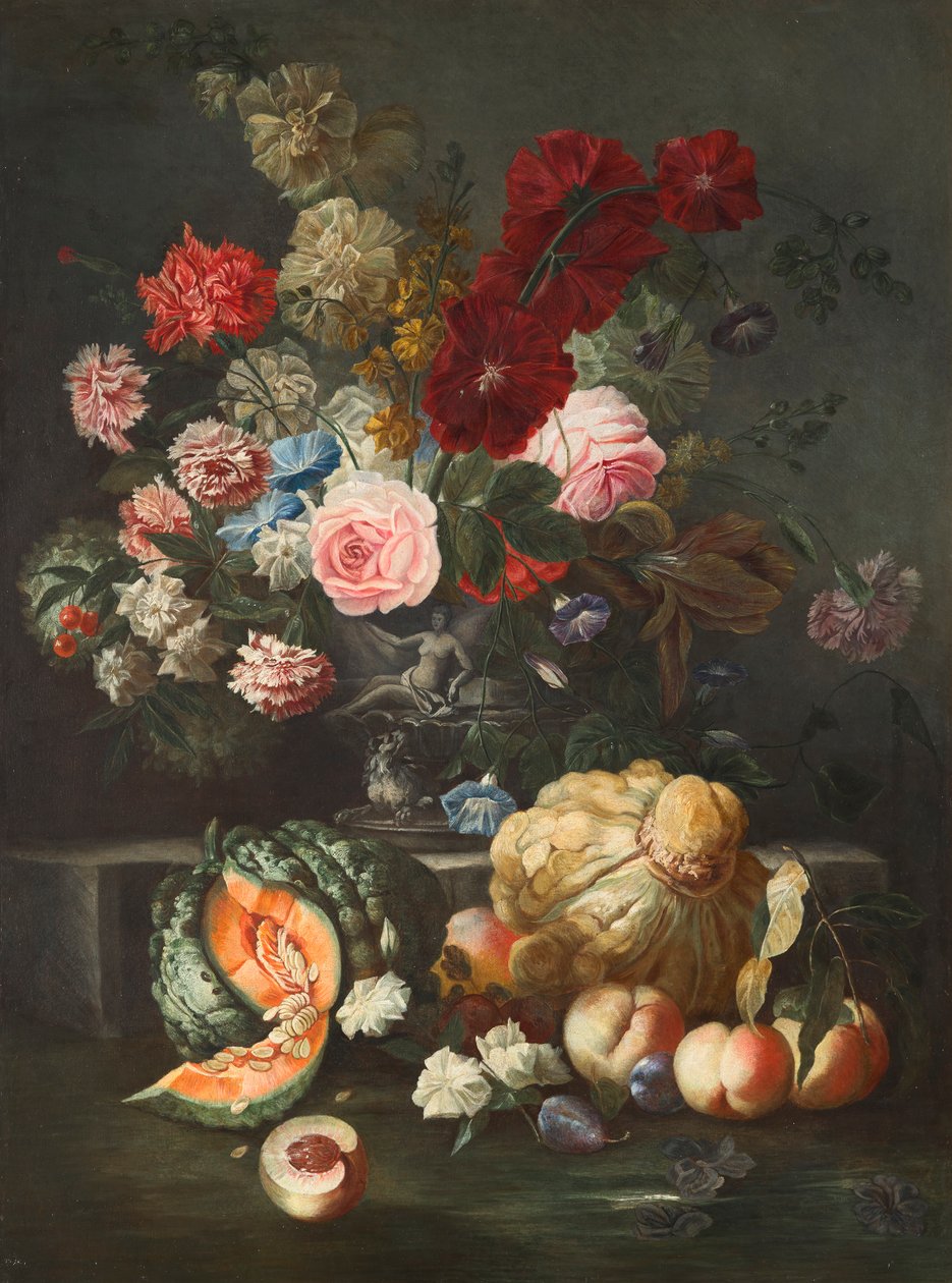 blommigt stilleben av Franz Werner Tamm
