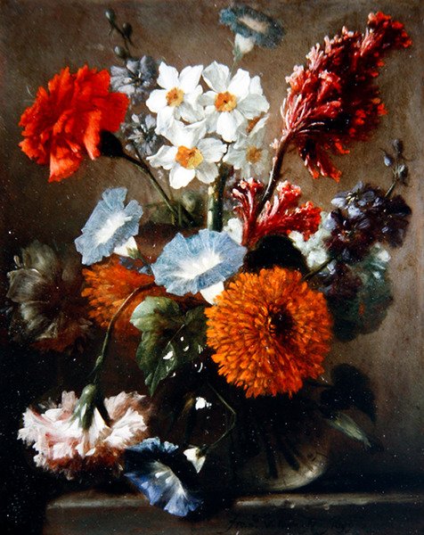 Stilleben av blommor av Franz Werner Tamm