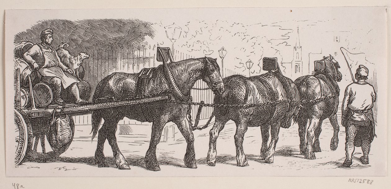 London bryggare av Franz Wilhelm Obermann