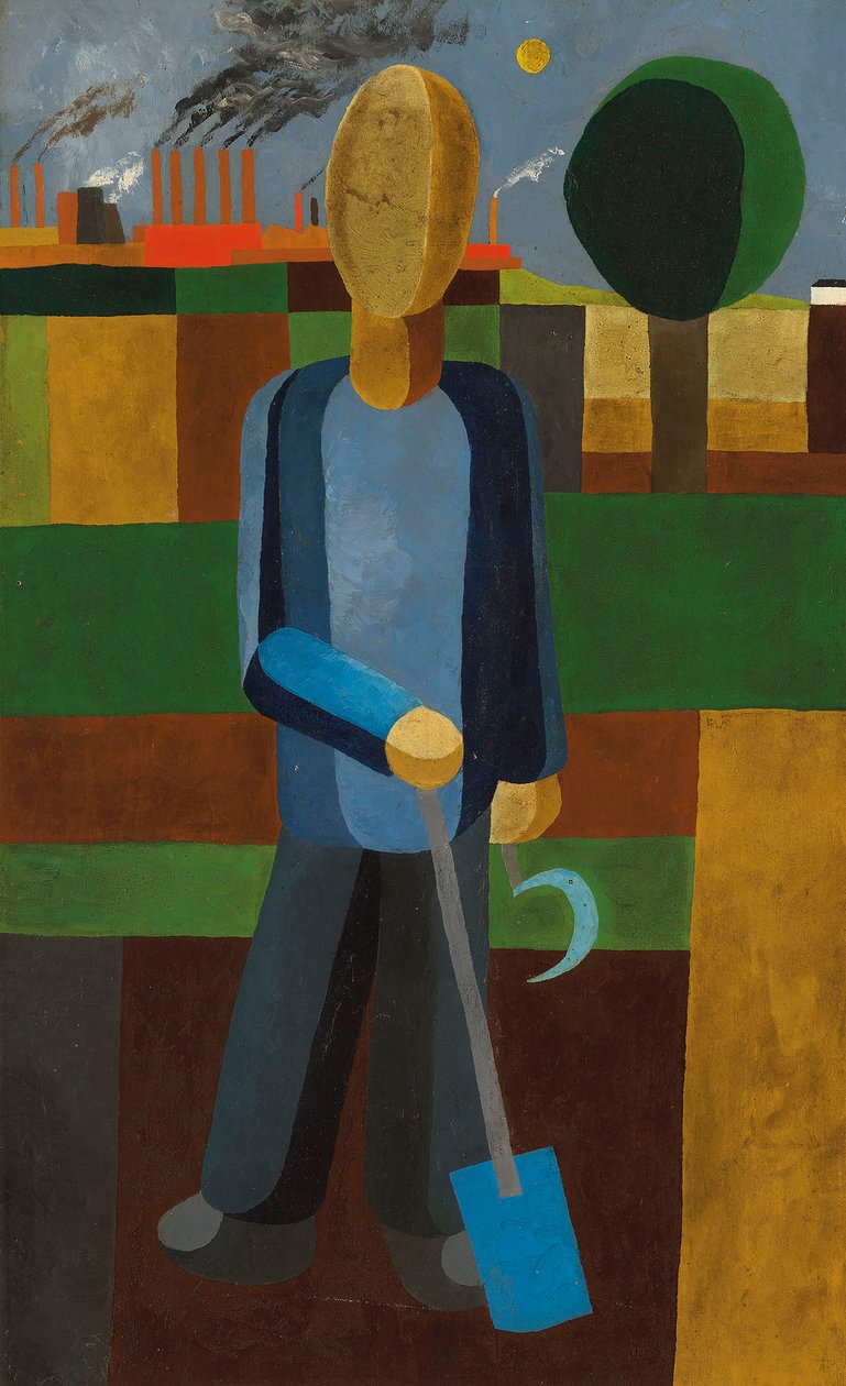 Trädgårdsmästaren, ca 1929-1930. av Franz Wilhelm Seiwert