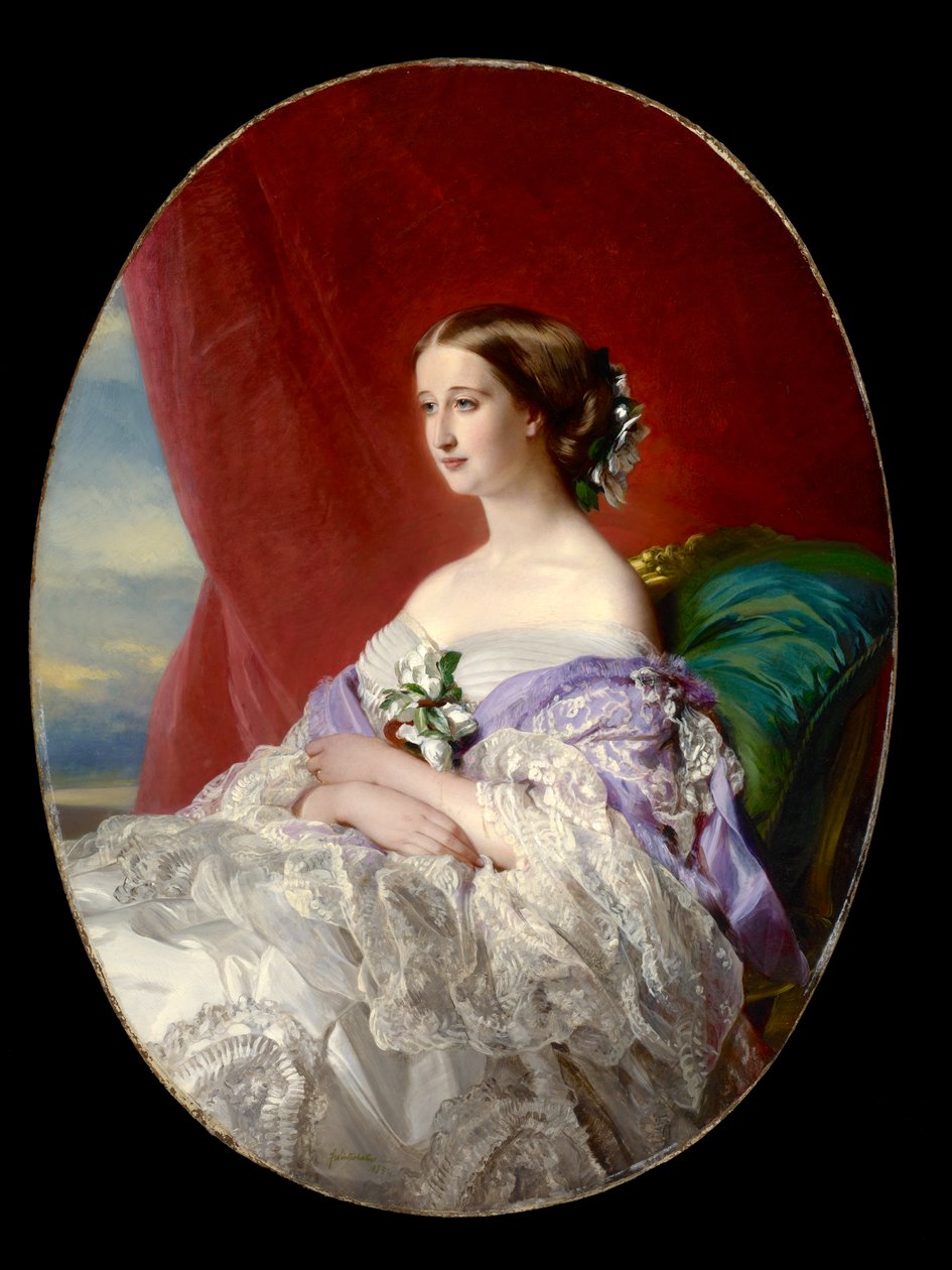 Kejsarinnan Eug? Nie, 1854 av Franz Xaver Winterhalter