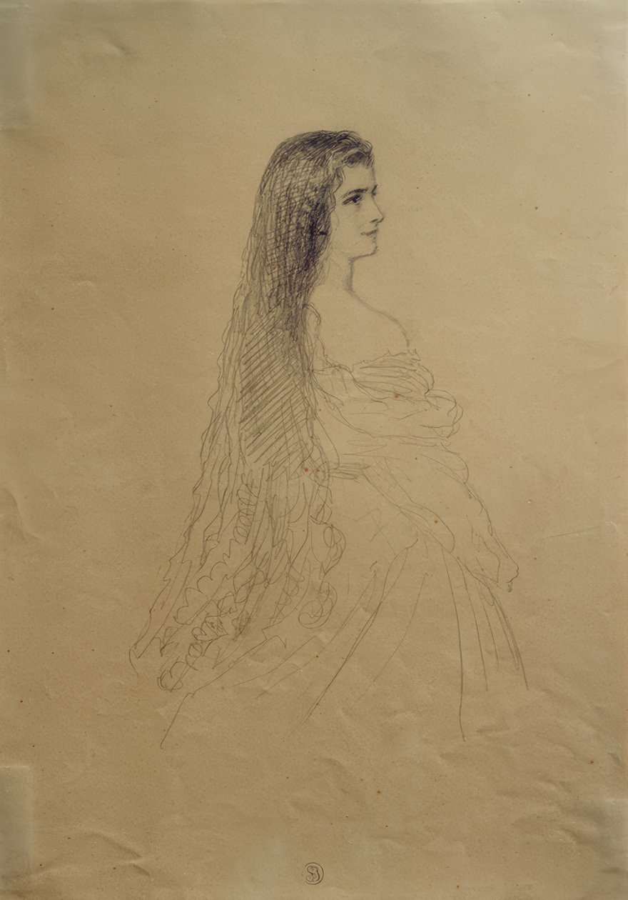 Kejsarinnan Elisabeth av Österrike av Franz Xaver Winterhalter
