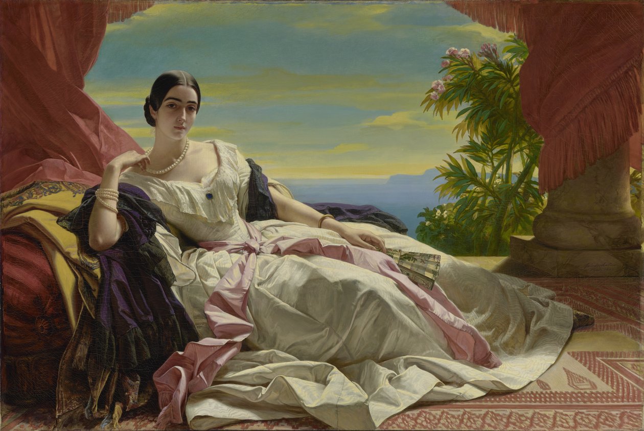 Leonilla Princess zu Sayn-Wittgenstein-Sayn, född Baryatinsky av Franz Xaver Winterhalter